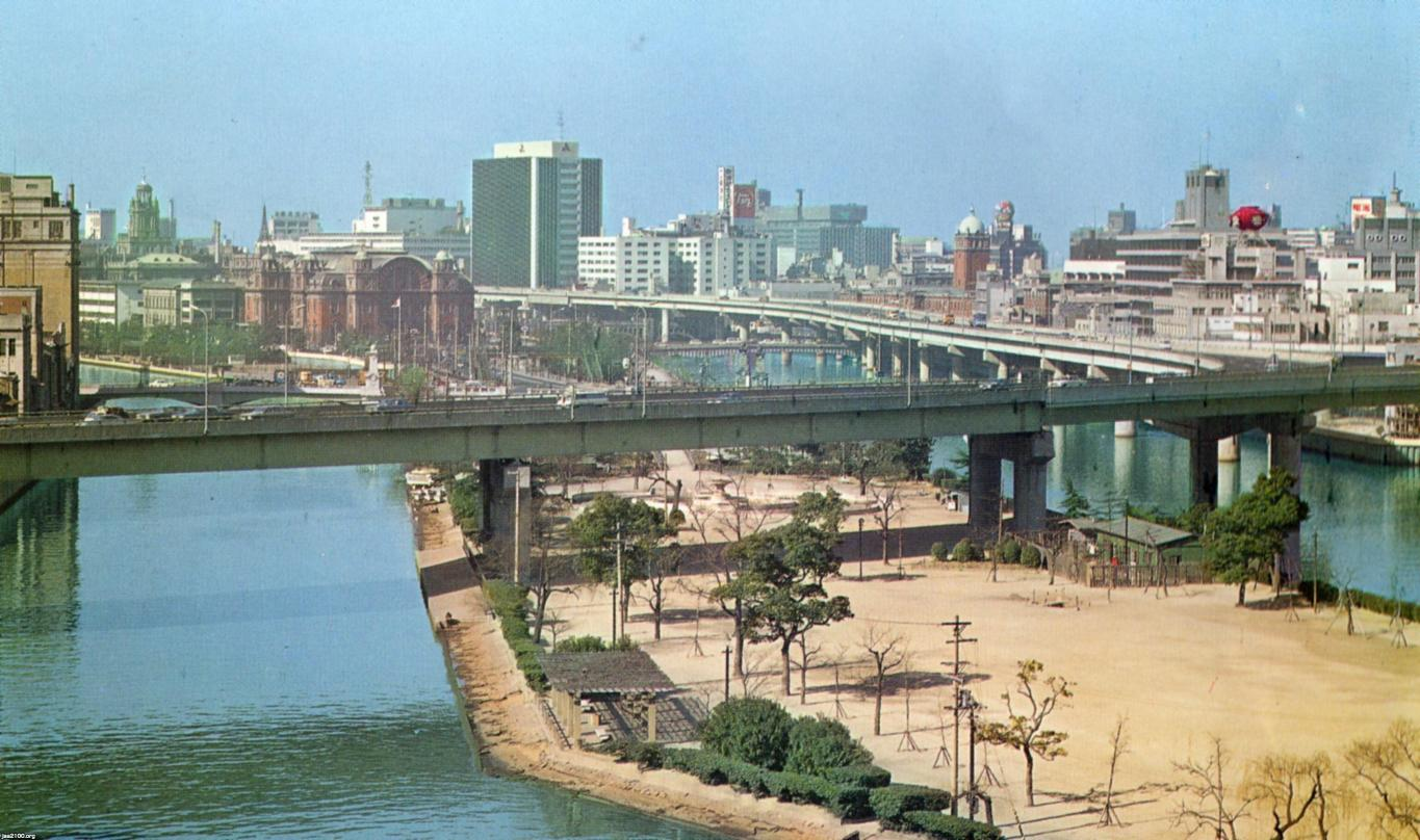大阪市内 河川と橋（イメージ）